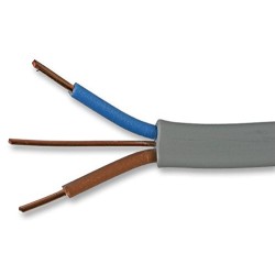 2.5mm² Twin & Earth Grey Cable 100m Drum