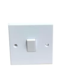1 GANG 2WAY SWITCH WHITE 13A  220V, WHITE